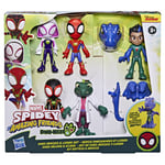 Figurines Spidey and His Amazing Friends Dino-Webs Coffret Héros Dinosaures et Lizard