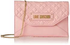 Love Moschino Women's BORSA A SPALLA Shoulder Bag, Rosa, 17x26x10