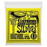 Ernie Ball Slinky Cordes avec extrémité à petite boule, diapason 29 5/8, pour guitare baryton à 6 cordes, calibre 20-90