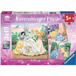 Puzzles Disney Princesses - Ravensburger - Lot de 3 puzzles de 49 pièces - Dès 5 ans