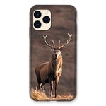 Coque pour Iphone 12 Mini Chasse Chevreuil Blanc