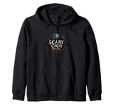 Scary Circus, I belong in a Witches Coven design Zip Hoodie