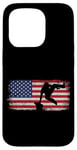 iPhone 15 Pro Parkour Free Running Traceur American Flag Vintage Case