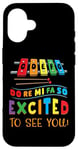 iPhone 16 Music Teacher Do Re Mi Fa So Excited Funny Back to School Case