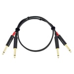 CORDIAL CABLES Câble audio double jack mono 60 cm CÂBLES AUDIO Essentials Jack