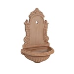 Biscottini Fontaine Murale Jardin 65 x 40 x 25 cm Made in Italy – Fontaine de Jardin Murale en Terre Cuite – Fontaine de Jardin Murale extérieure