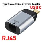 Adaptateur USB Type C Compatible HDMI vers DP/VGA/Mini DP/RJ45 4K/8K 60Hz,Convertisseur de Transfert Vidéo pour Ordinateur Portable,Téléphone,Macbook Pro Air - Type HD005