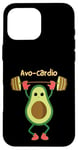 iPhone 16 Pro Max Avo Cardio Fitness Gym Workout Weights Deadlift Funny Case