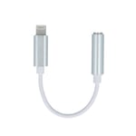 Forever Audio Adapter Lightning Till Jack 3.5 mm - Vit