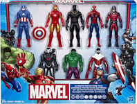 Marvel Toys Ultimate Protectors Action Figures 8 Pack Complete Box Set Hasbro