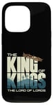 iPhone 13 Pro Jesus is the King of Kings Crucifixion Cross Crown Gospel Case