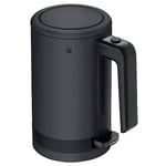 WMF Küchenminis Mini bouilloire de voyage en acier inoxydable 0,8 l Bouilloire électrique avec filtre anti-calcaire 1800 W Petite bouilloire à thé en acier inoxydable Noir