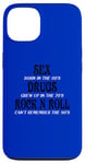 iPhone 13 SEX DRUGS ROCK N ROLL FUNNNY Case