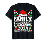 Family Christmas 2024 Matching Squad Santa Women Men Kids T-Shirt