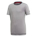 Adidas B Barricade Tee Gråa 135 - 140 Cm/9 10 År