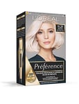 L'Oréal Paris Préférence Coloration Permanente Cheveux, Nuance : Moscou (11.21), Blond Glacé Très Très Clair