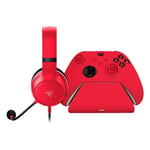 Casque Razer Kaira X Red + Chargeur Manette Red - Xbox