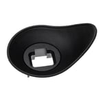 vhbw Oeilleton pour viseur compatible avec Sony Alpha ILCE-7R, ILCE-7RM2, ILCE-7S appareil photo reflex DSLR oculaire - noir, ovale