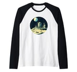 Exploring the Lunar Base Costume for Dreamers Raglan Baseball Tee