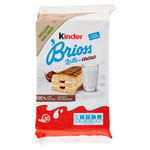 Kinder Snacks Brioche Milk and Cocoa Chocolate Sponge Ferrero Breakfast