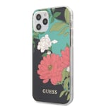 Guess Coque arri�re pour Apple  iPhone 12 / 12 Pro  -   fleur EAN 3700740482094