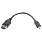 Adnauto - Cable usb 3.0 Type c Male vers usb Typa a femelle