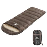 Naturehike Sac de Couchage Couverture – Sac de Couchage, Temps Chaud et Frais à 7 °C – Léger, Adolescents et Adultes pour la randonnée, la randonnée et Le Camping