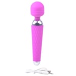 10 Speed Rechargeable Silicone Magic Wand Vibrator Massager