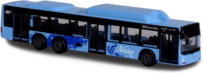 MAJORETTE TRAILER - MAN LION'S CITY BUS BLEU / NEUF EN BOITE