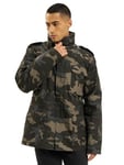 Brandit Homme M-65 Veste de Combat Classic Veste - Multicolore (Darkcamo 4), 3XL