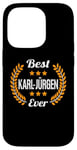 Coque pour iPhone 14 Pro Best Karl-Jürgen Ever Dicton amusant Prénom Karl-Jürgen