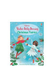 Usborne Sticker Dolly Dressing Christmas Fairies Kids' Sticker Book