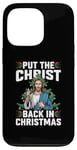 iPhone 13 Pro Put the Christ Back in Christmas Christian Faith Holiday Case