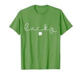 Lucky Shamrock St. Patrick's Day Saint Paddy's Lucky Clover T-Shirt