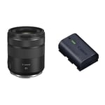 Canon RF 85mm F2 MACRO IS STM & LP-E6NH Battery EOS R5/R6 compatible EOS