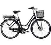 Karin 7-vxl elcykel Unisex Svart 55