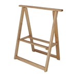 Aranaz Chevalet pliable en bois de hêtre vernis 83 x 65 cm.