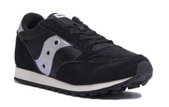 Saucony Jazz Original Vintage Classic Lace Up Trainer In Black Size Uk 13 - 4.5