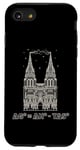 Coque pour iPhone SE (2020) / 7 / 8 Formule d'énergie libre Cathédrale Physique Mathématiques