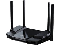 Trådlös Router|Dahua|Trådlös Router|1800 Mbps|Wi-Fi 6|Ieee 802.11 B/G|Ieee 802.11N|Ieee 802.11Ac|Ieee 802.11Ax|3X10/100/1000M|Lan \ Wan-Anslutningar 1|Ax18