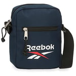 Reebok Boston Sac à bandoulière Bleu 17x21x7 cms Polyester