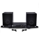 Pack MY 1ST KARAOKE MyDJ 2 enceintes HIFI + 1 ampli + 2 micros