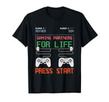 Mother And Son Gaming Partners for Life Video Game Gamer T-Shirt