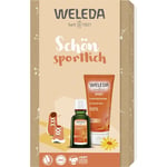 Weleda Body care Shower Gift Set Sport Fresh Kick Gel Arnica 200 ml + Massage Oil 50 1 Stk.