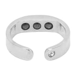 Prevent Snoring Ring Breath Aid Reusable Steel Adjustable Acupressu GF0