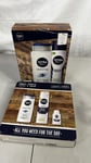 Nivea 2 Men Feeling Smooth Sensitive Shave & Shower Kit Gift Set X2