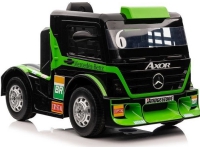 Lean Cars Enseters elbil for barn Mercedes-Benz Axor XMX622, grønn