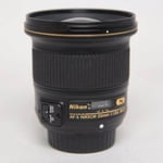 Nikon Used AF-S NIKKOR 20mm Lens f/1.8G ED