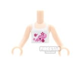 LEGO Friends Mini Figure Torso - Stars with White Outline