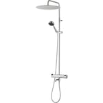 Mora One Shower System badkarsblandare med duschset, krom